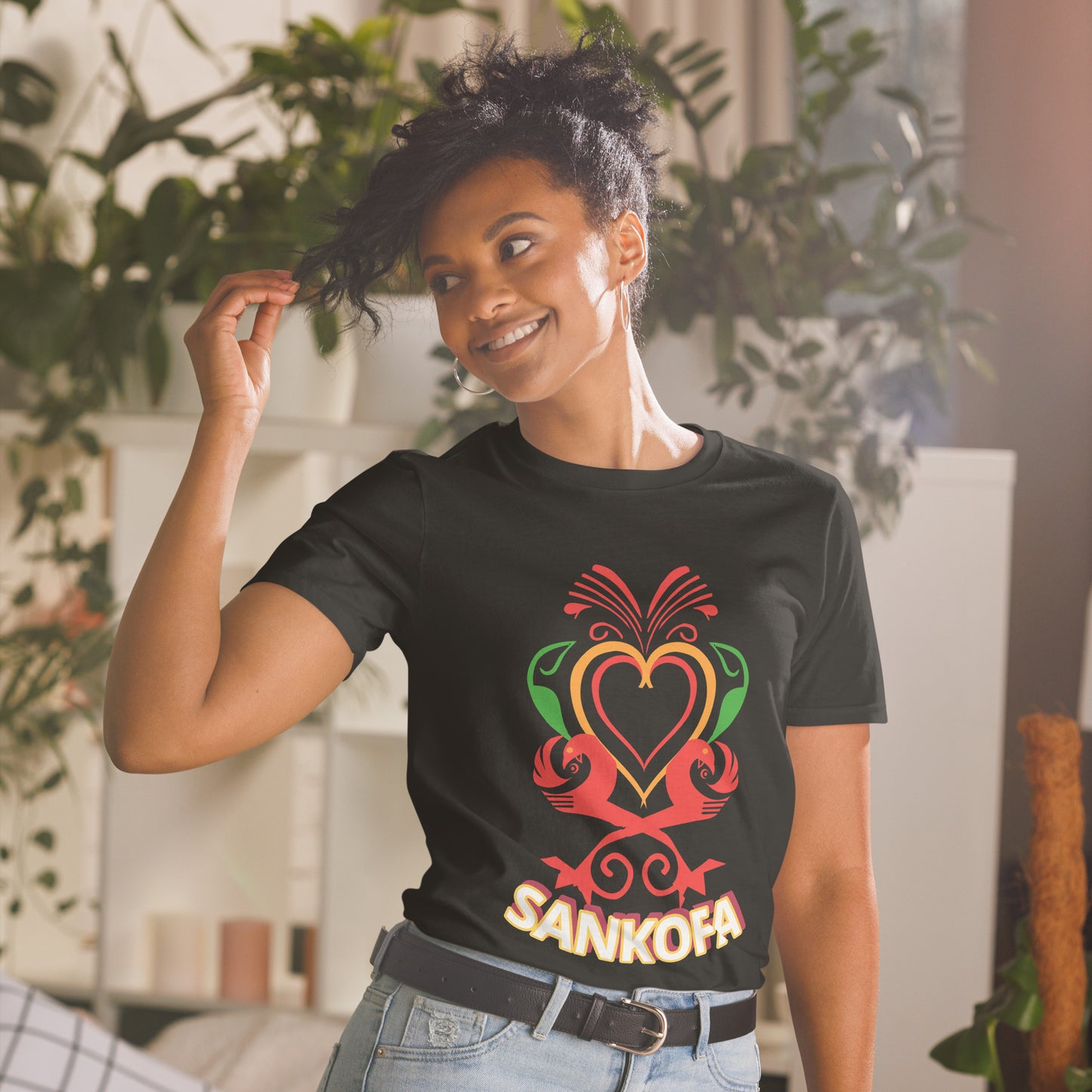 Queens Sankofa Unisex T-Shirt