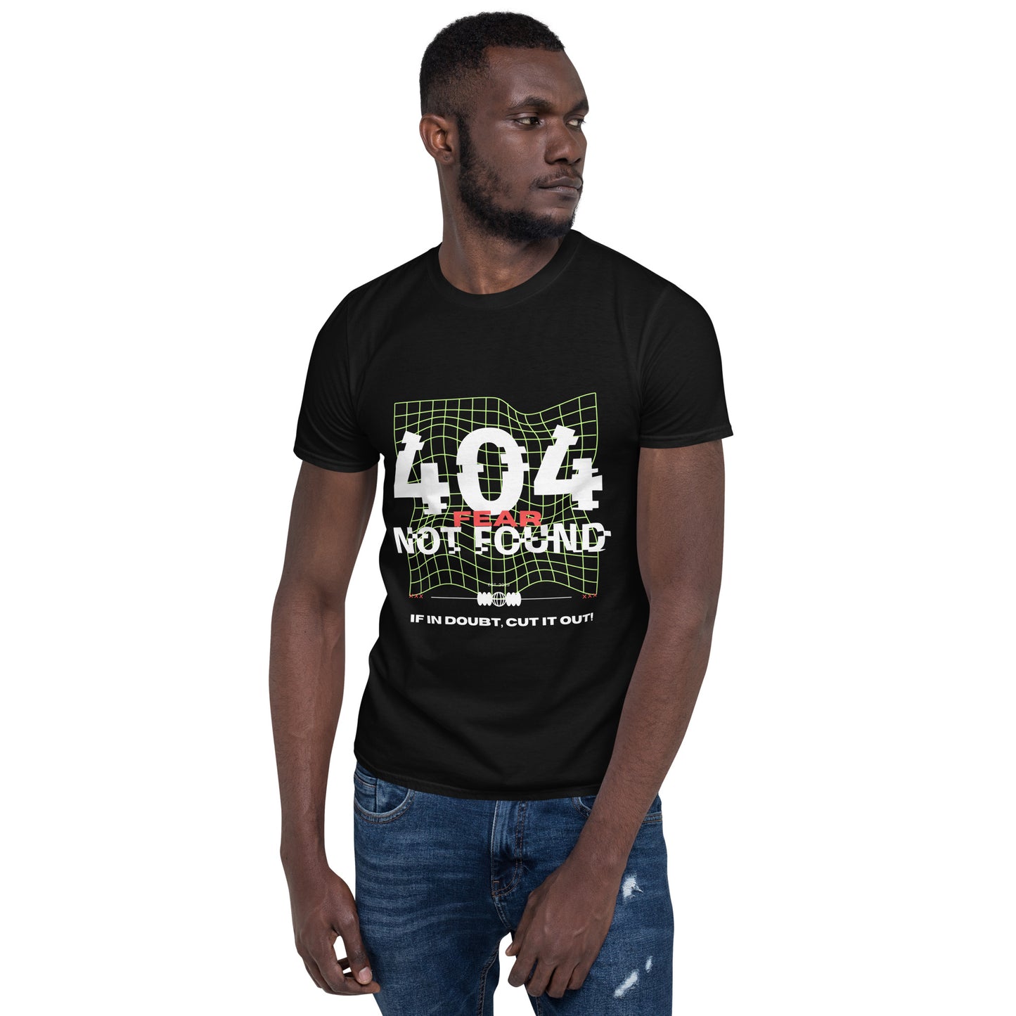 404 Fear Not Found Royal Unisex T-Shirt
