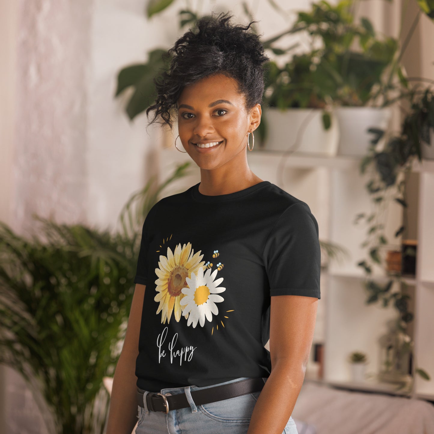 Queens Dark Be happy T-Shirt