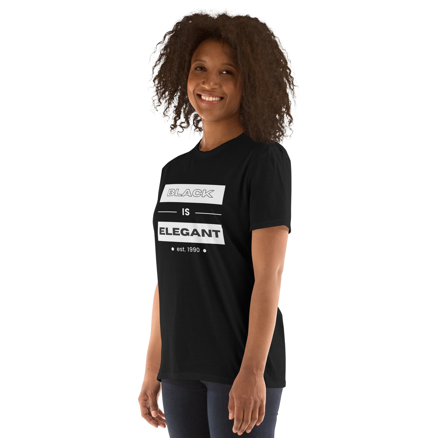 Black Is Elegant Royal Tee