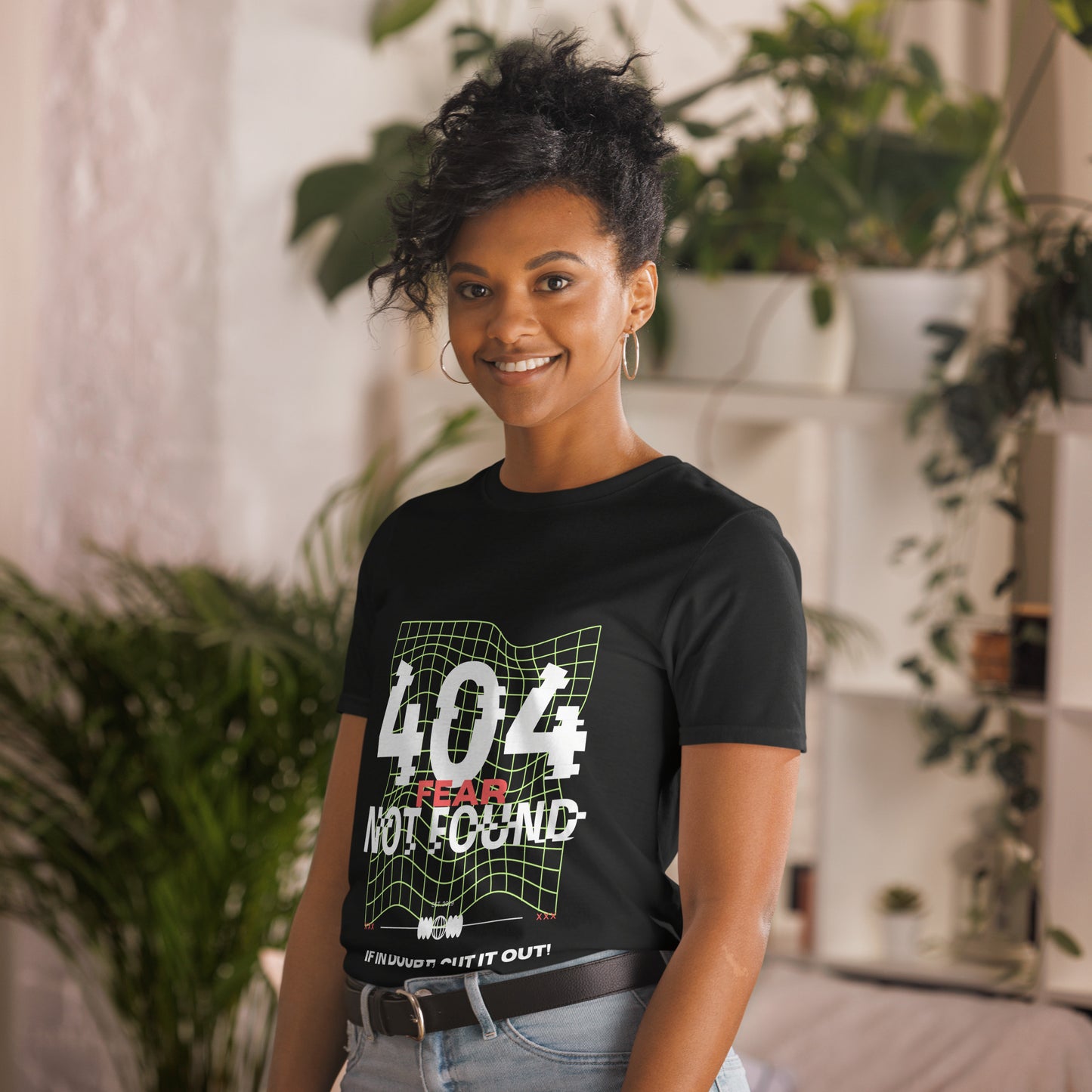 404 Fear Not Found Royal Unisex T-Shirt
