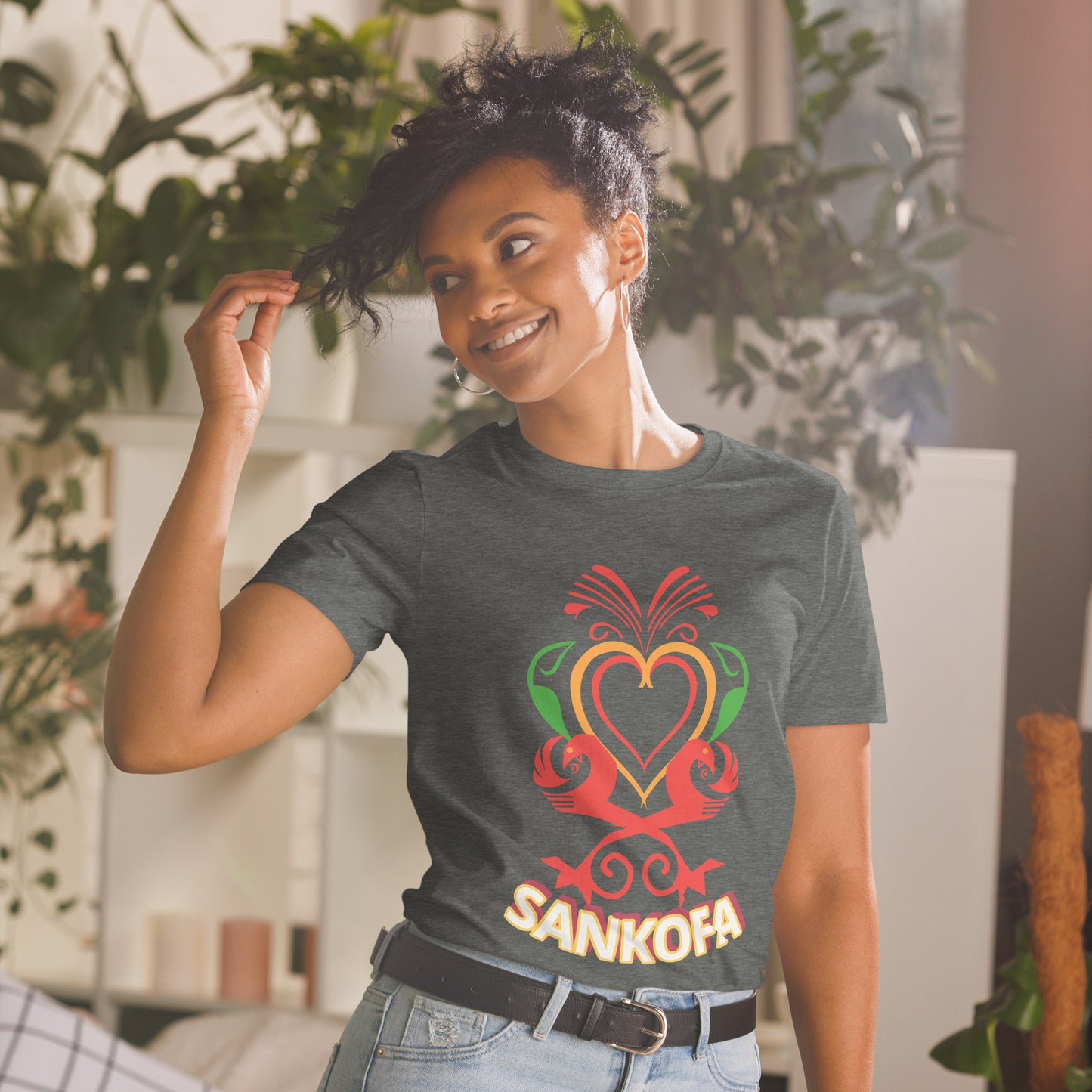 Queens Sankofa Unisex T-Shirt