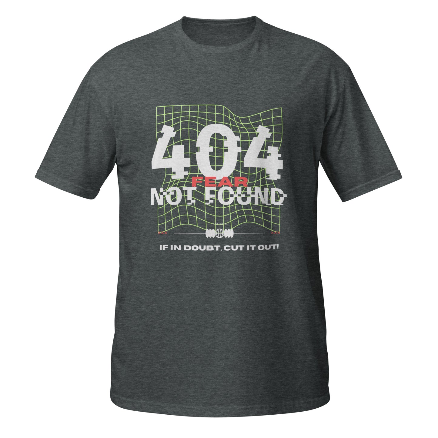 404 Fear Not Found Royal Unisex T-Shirt