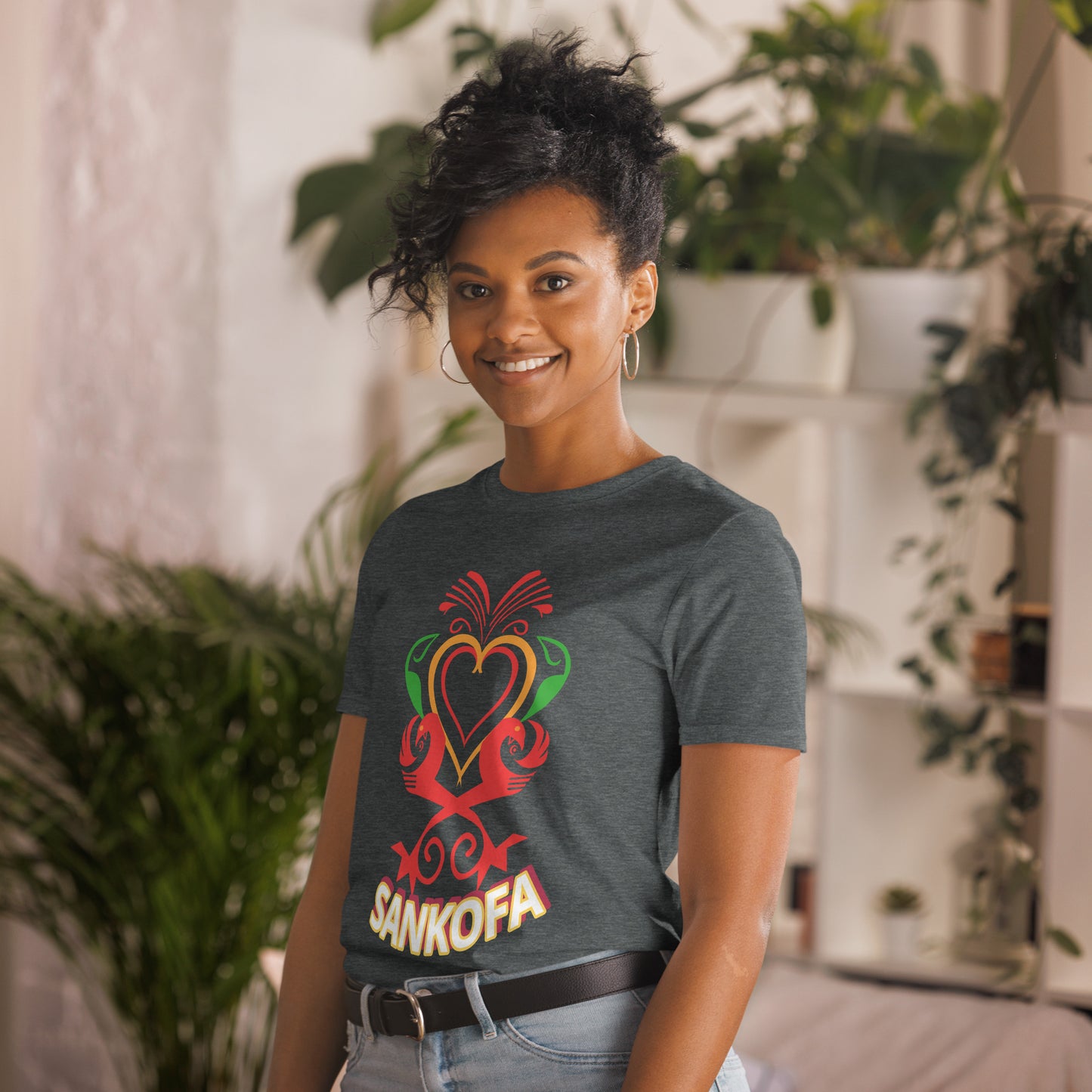 Queens Sankofa Unisex T-Shirt