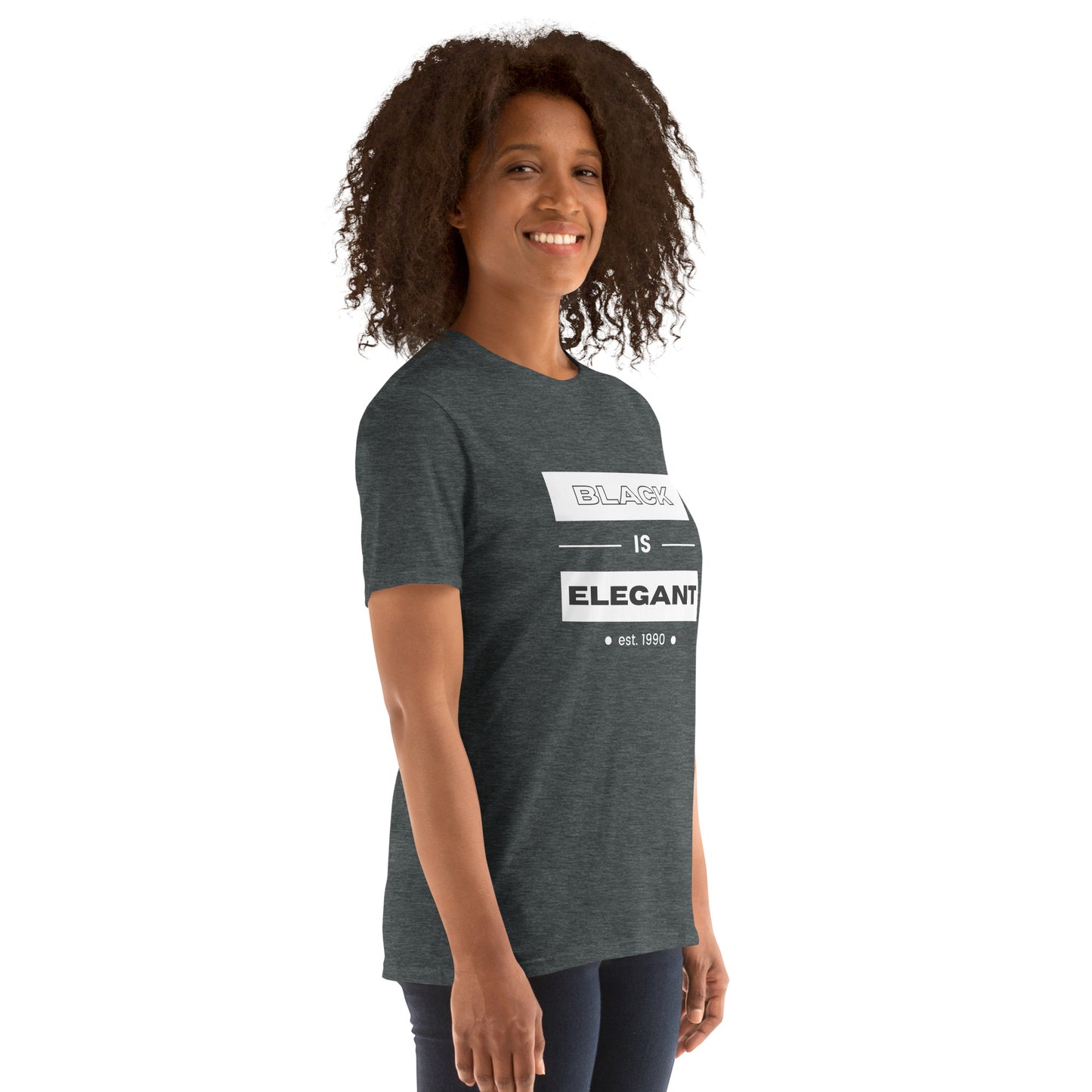 Black Is Elegant Royal Tee