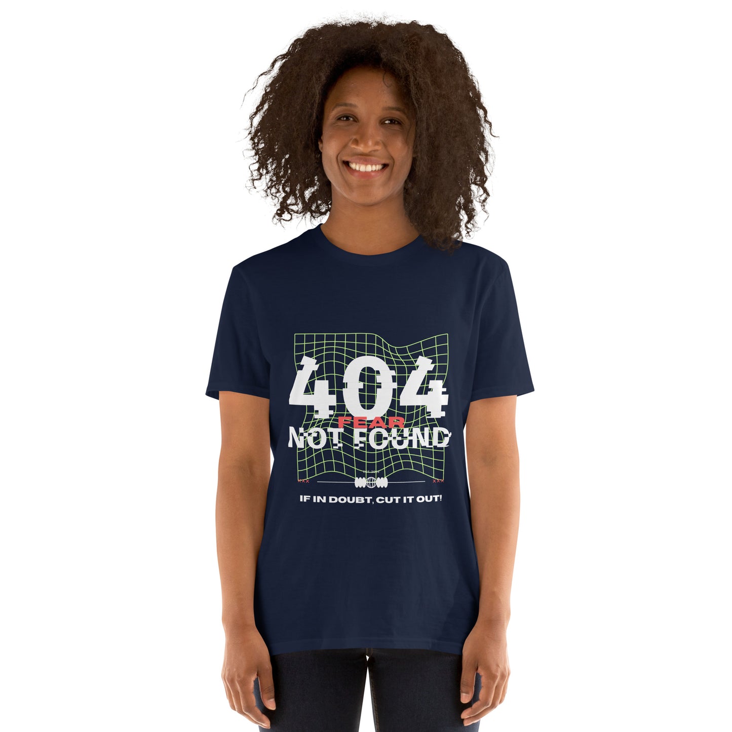 404 Fear Not Found Royal Unisex T-Shirt