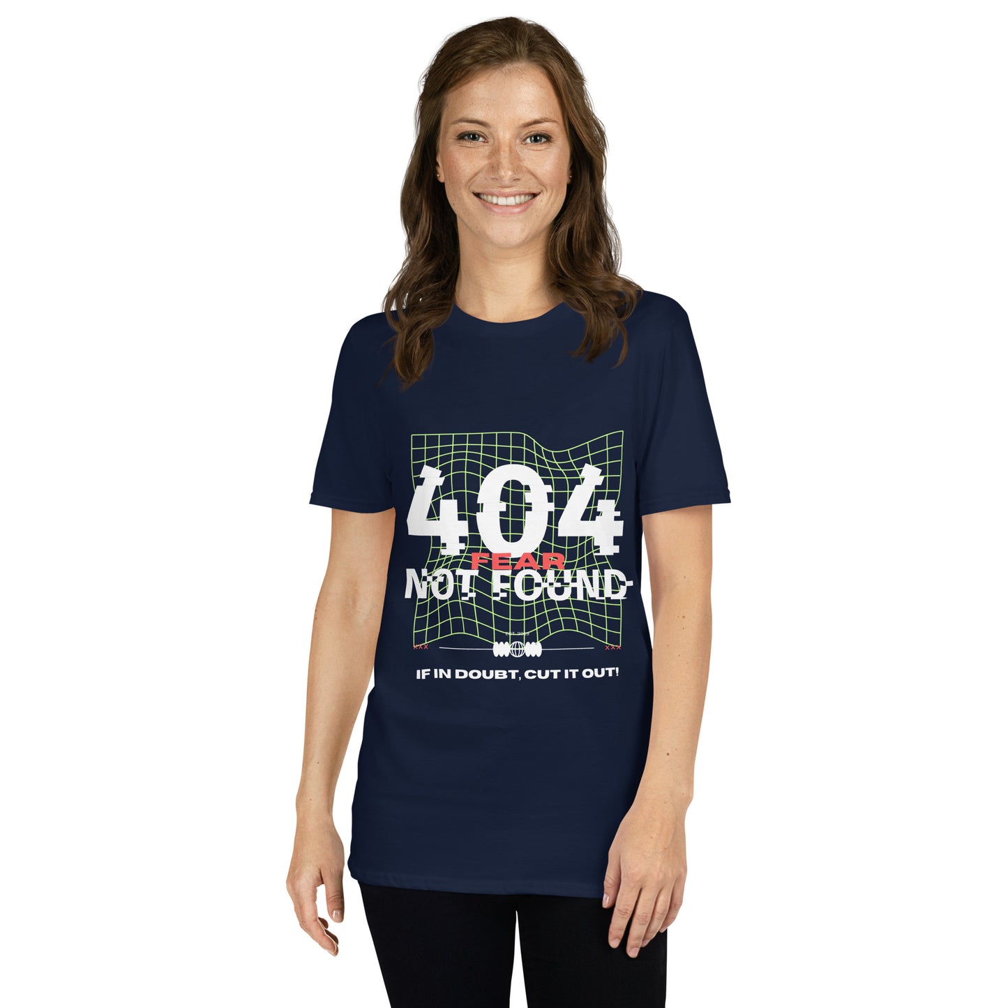 404 Fear Not Found Royal Unisex T-Shirt