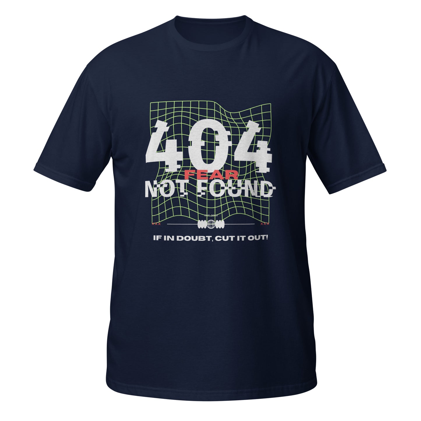 404 Fear Not Found Royal Unisex T-Shirt