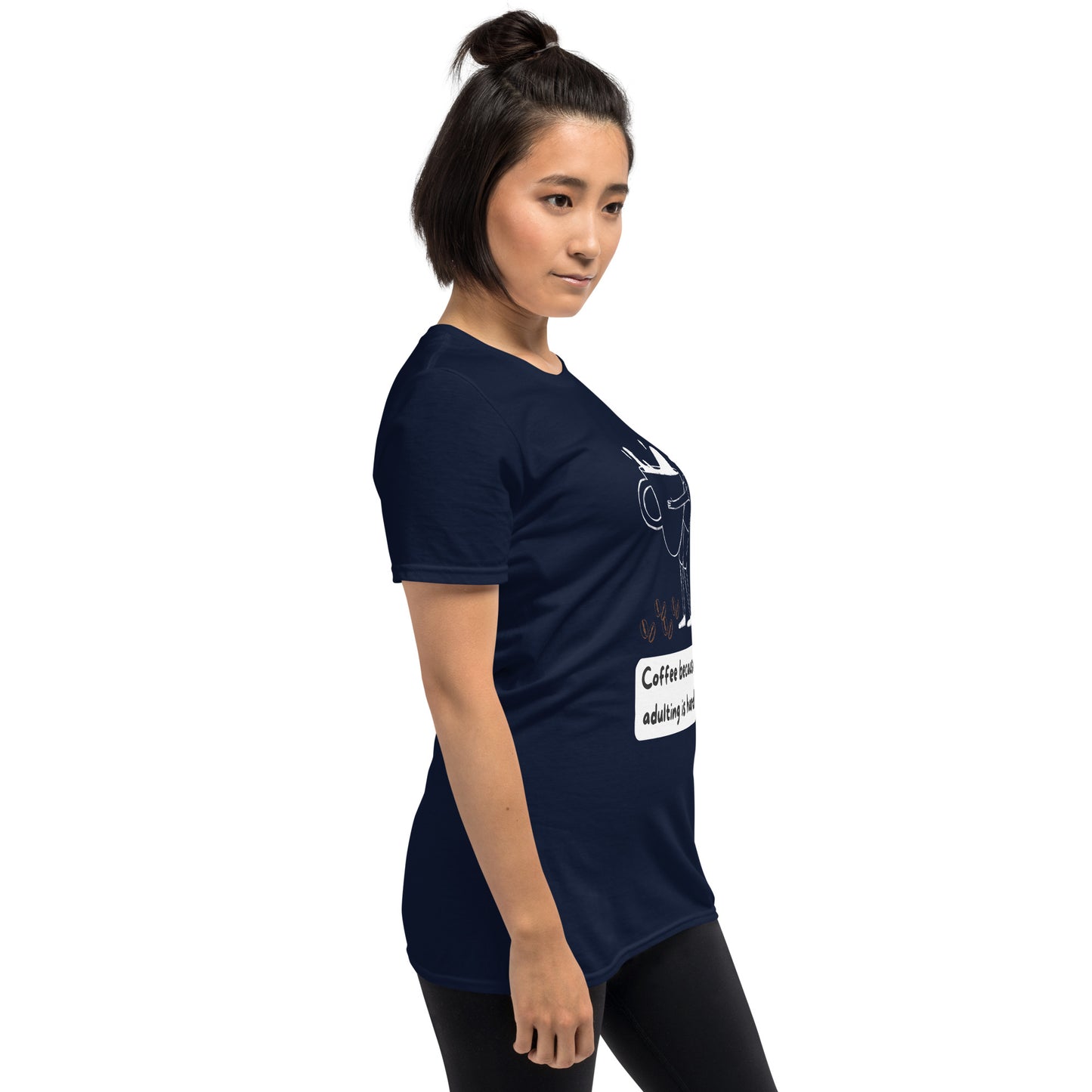 Royal Dark Adulting Is Hard Unisex T-Shirt