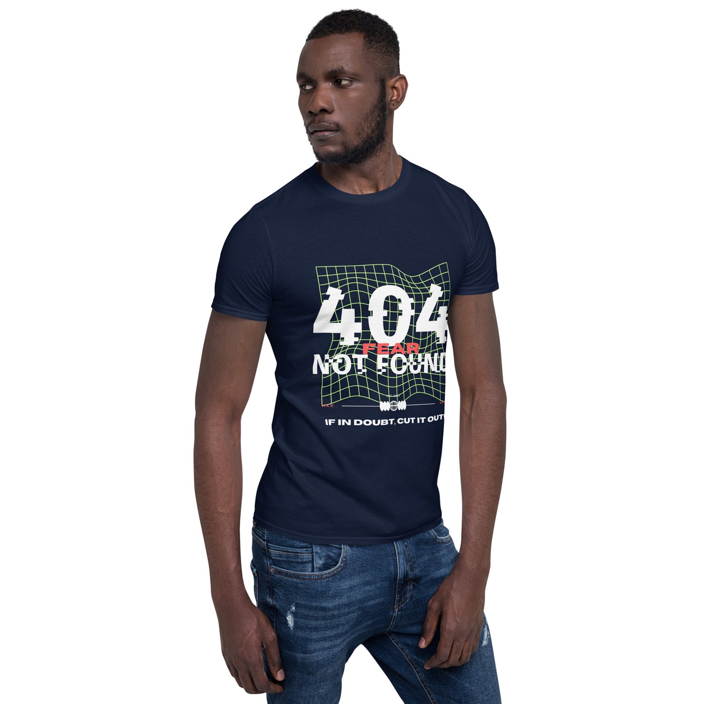 404 Fear Not Found Royal Unisex T-Shirt