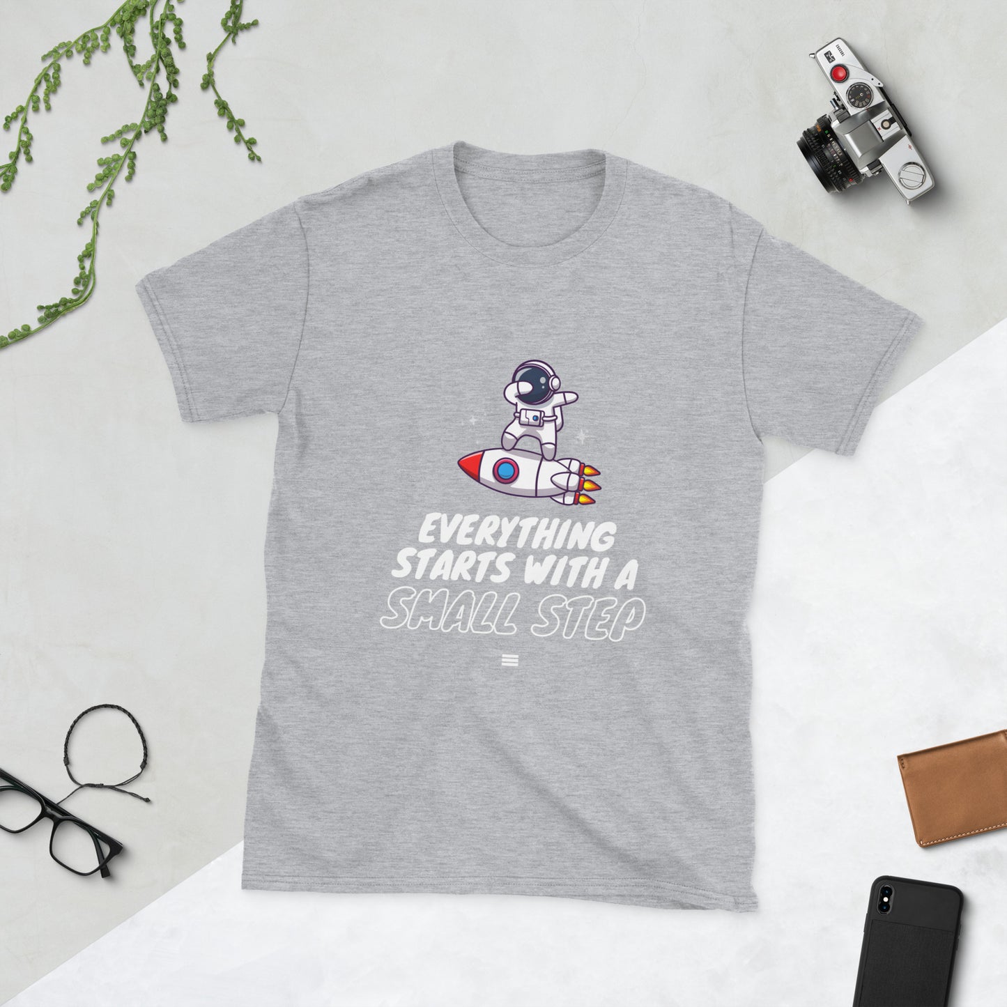 Royal Everything Starts Unisex T-Shirt