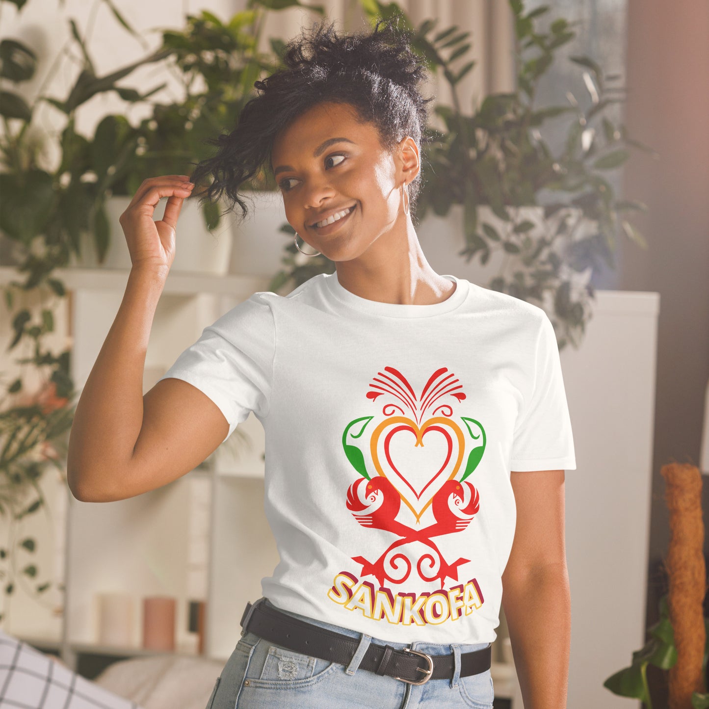 Queens Sankofa Unisex T-Shirt
