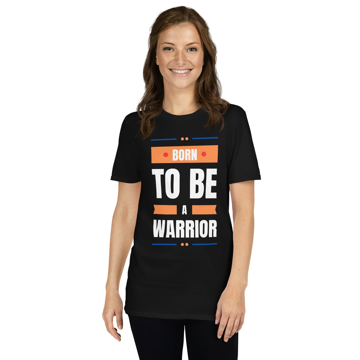 Born To Be A Warrior Royal Tee