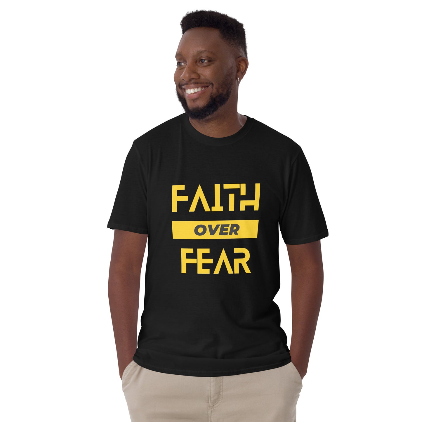 Faith Over Fear Royal T-Shirt