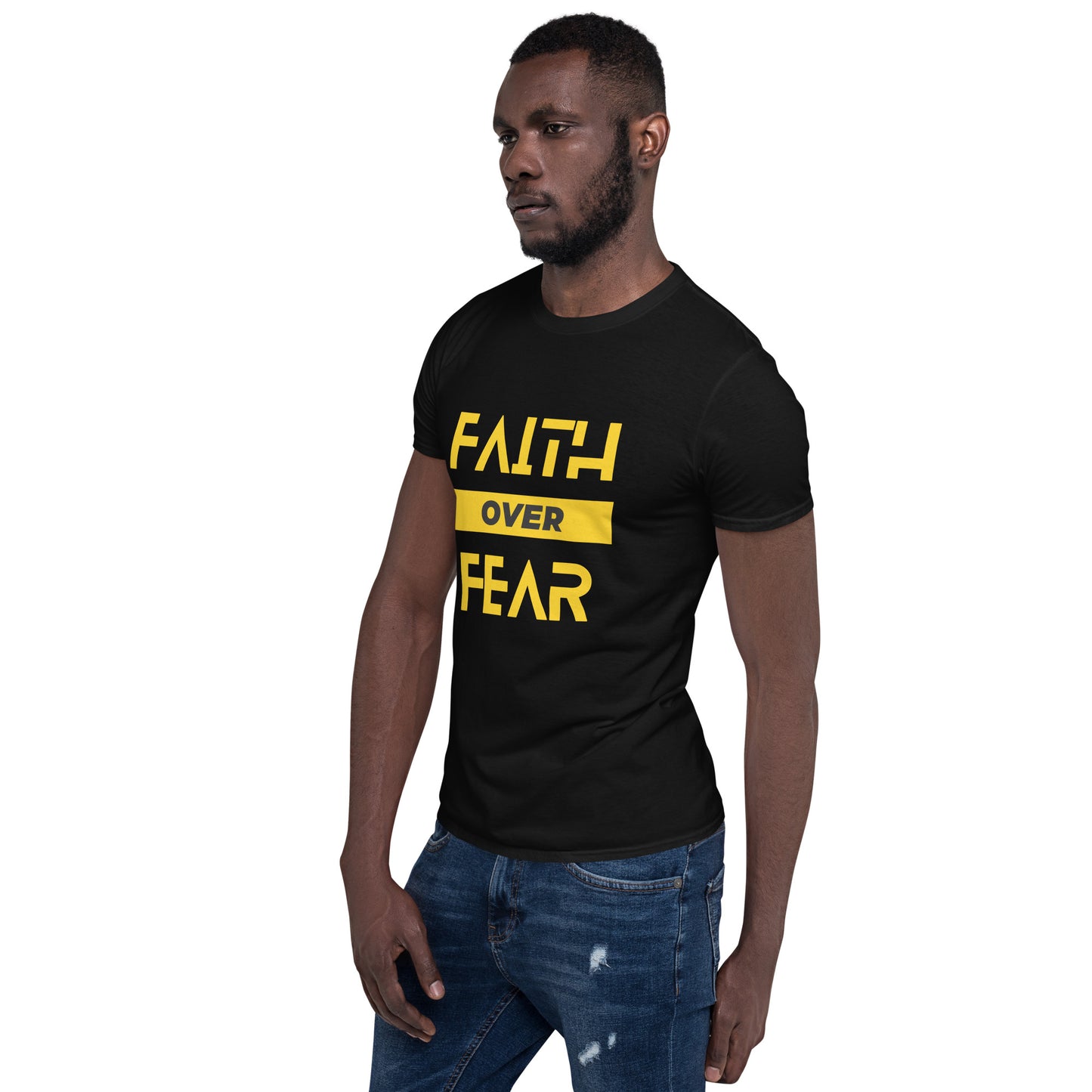 Faith Over Fear Royal T-Shirt