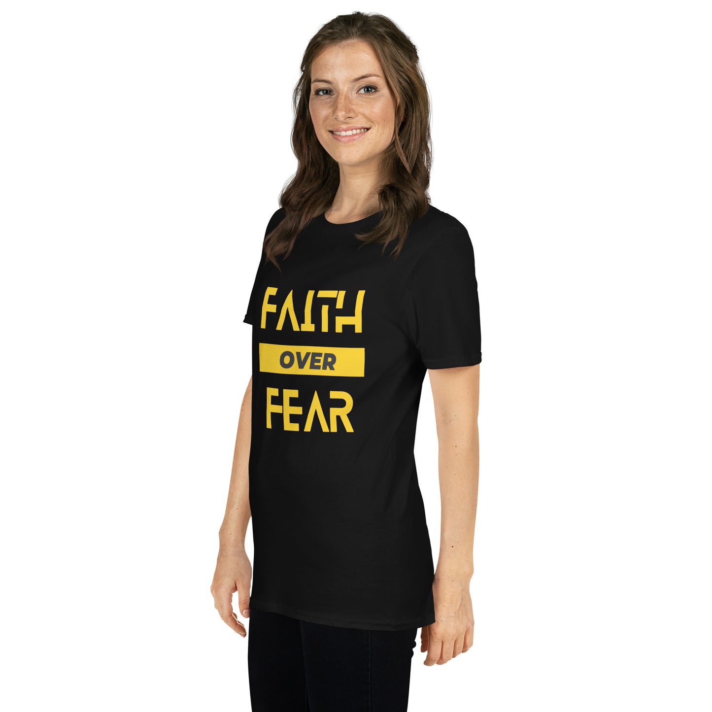 Faith Over Fear Royal T-Shirt