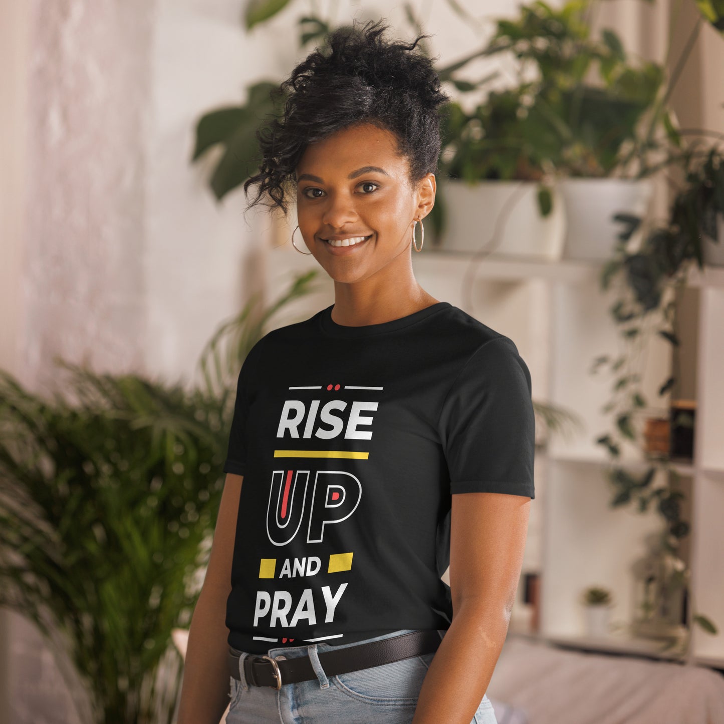 Rise Up & Pray Royal Unisex T-Shirt