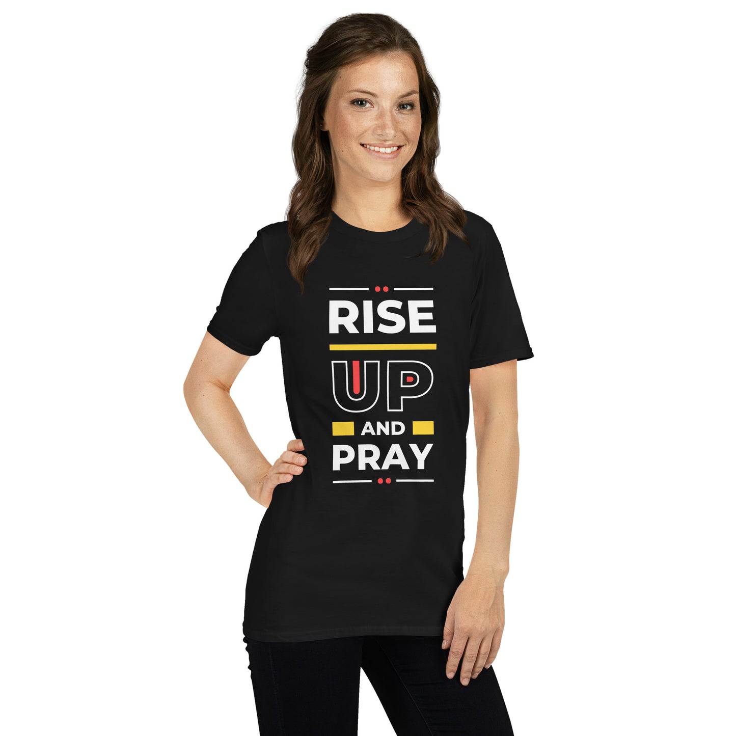 Rise Up & Pray Royal Unisex T-Shirt