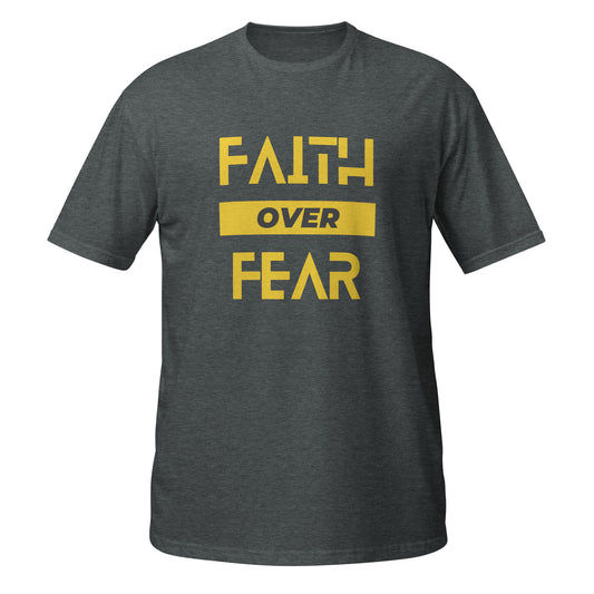 Faith Over Fear Royal T-Shirt