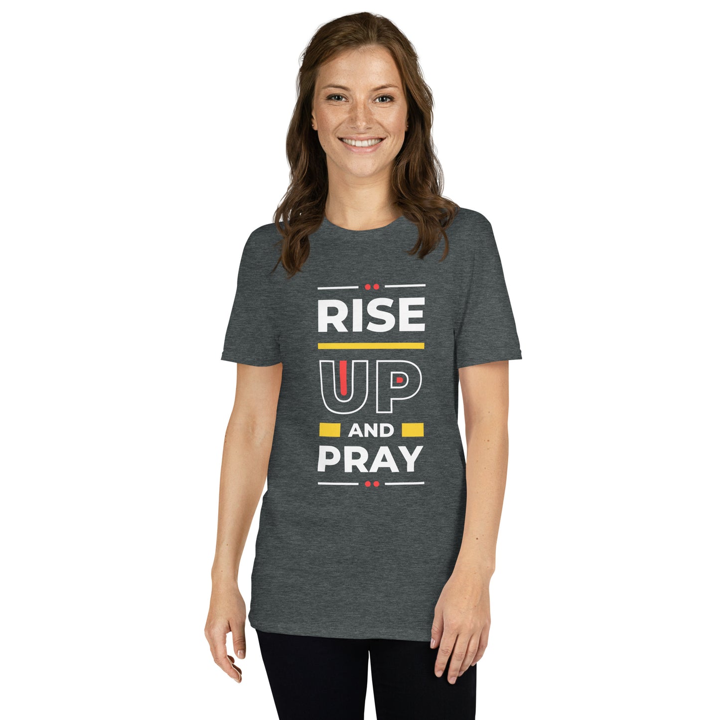 Rise Up & Pray Royal Unisex T-Shirt