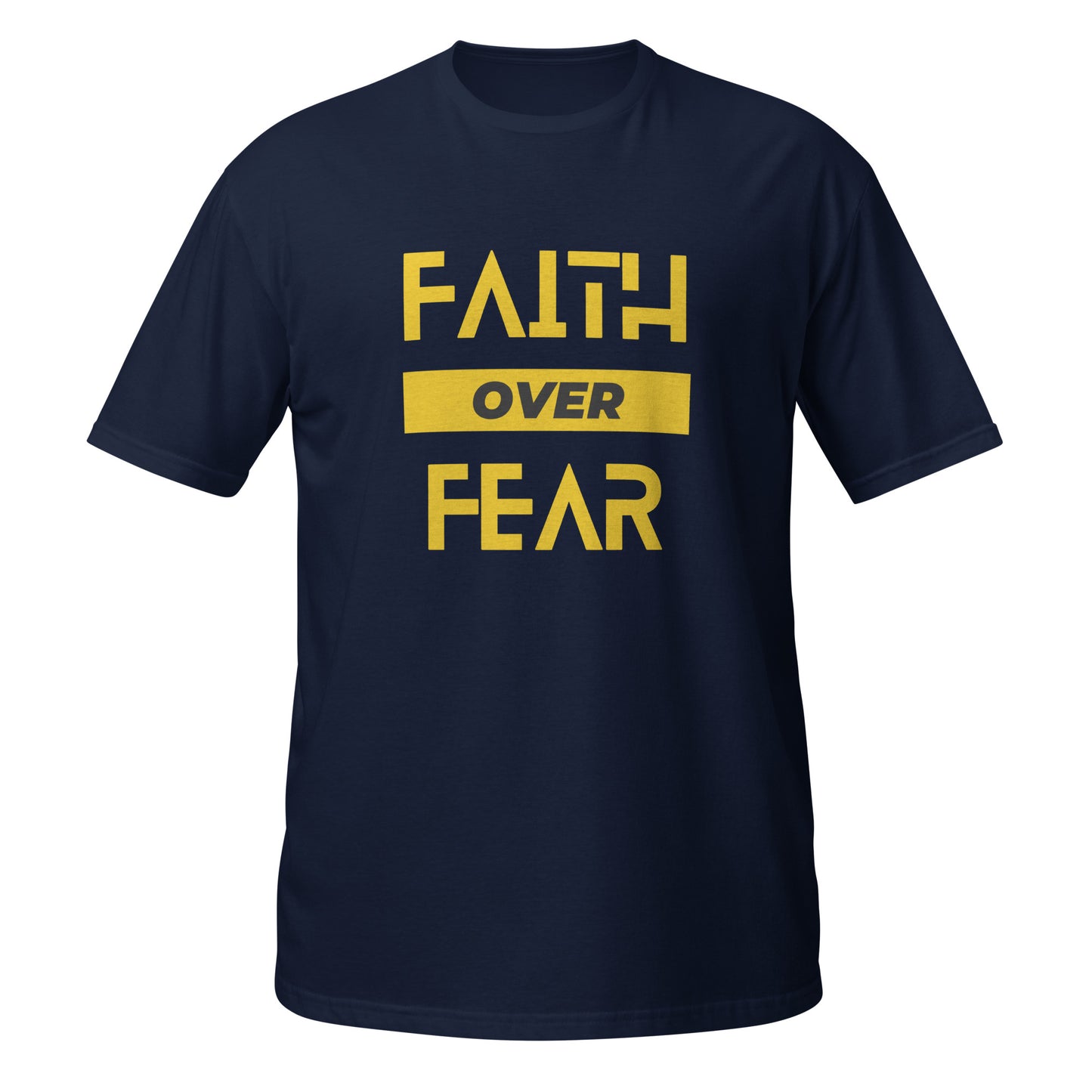 Faith Over Fear Royal T-Shirt