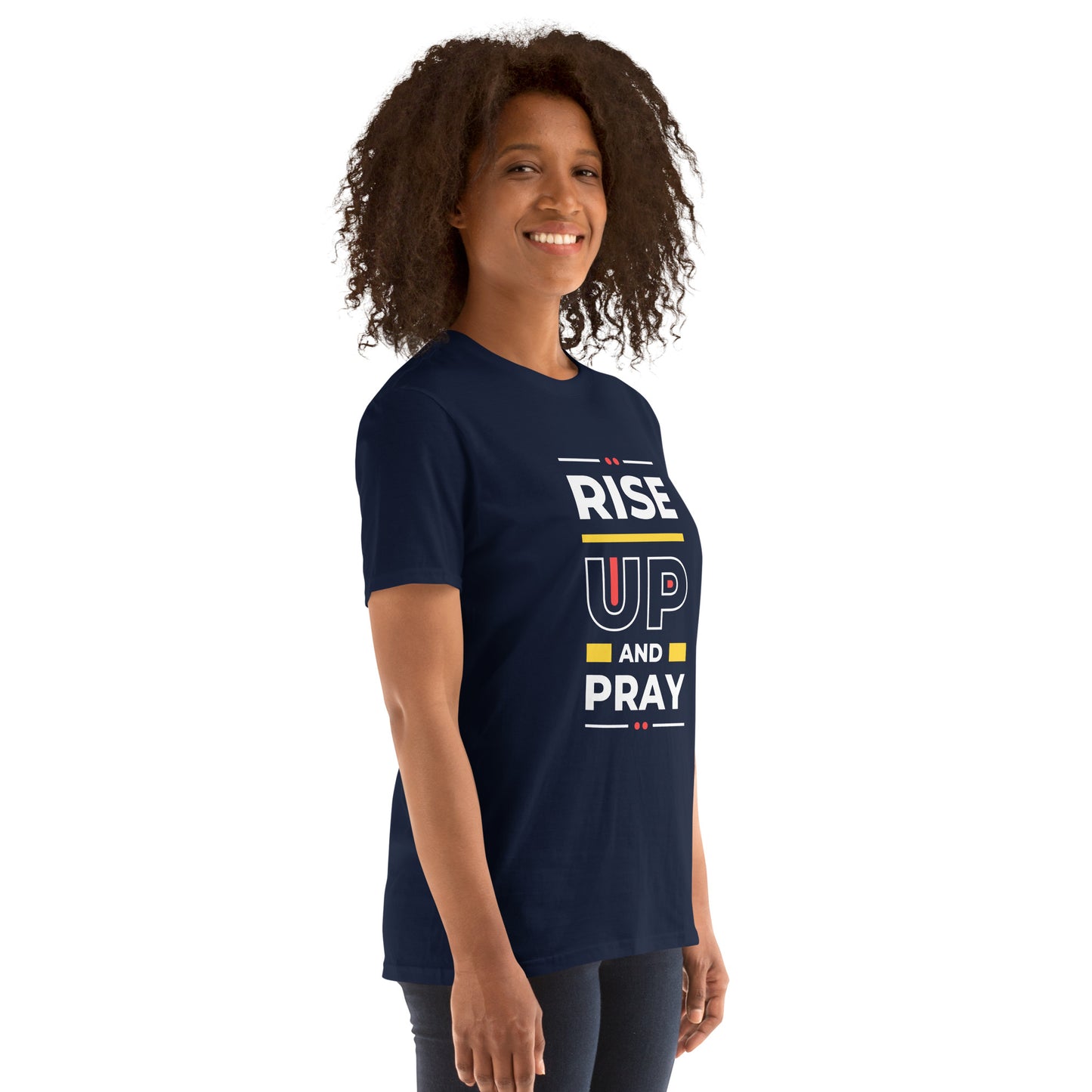 Rise Up & Pray Royal Unisex T-Shirt